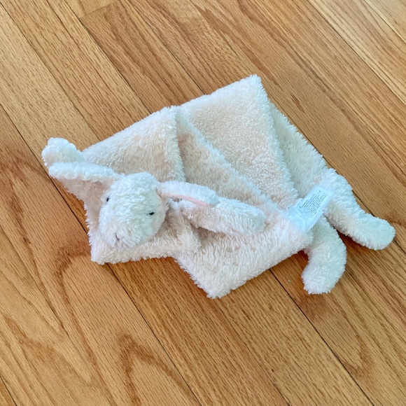 Little girl’s bunny rabbit soft matching scarf and muff/hand warmer  set - Picture 3 of 4